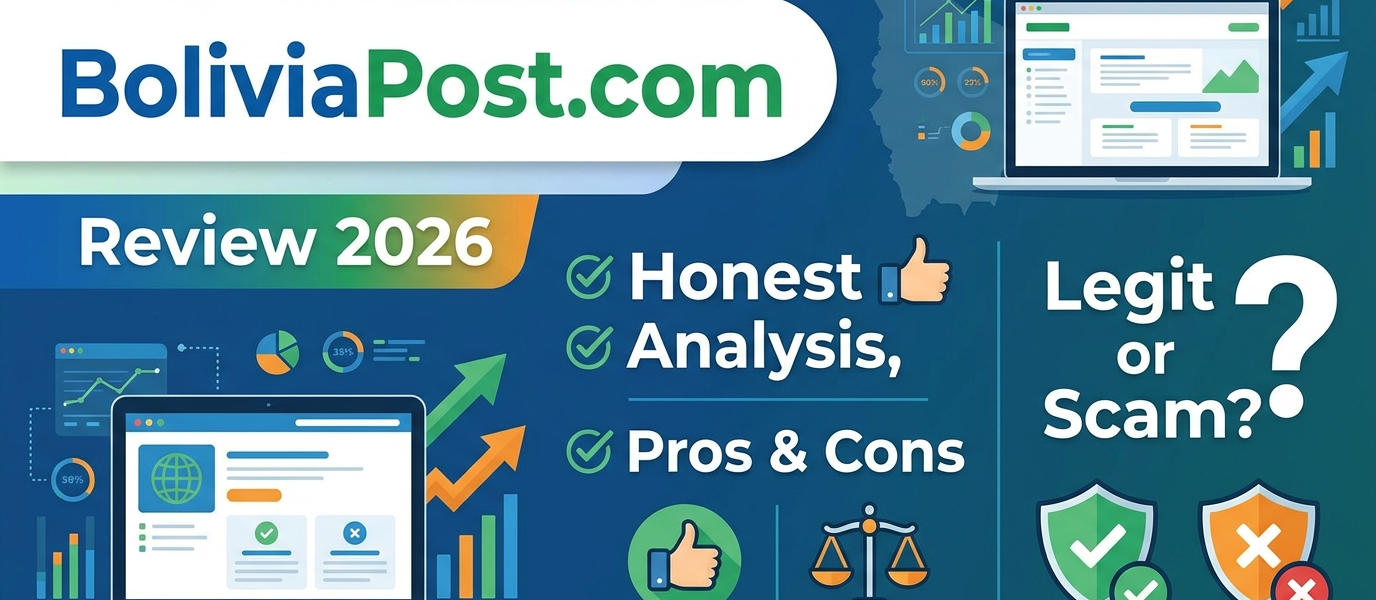 BoliviaPost.com Review 2026 Honest Analysis, Pros & Cons, Legit or Scam?