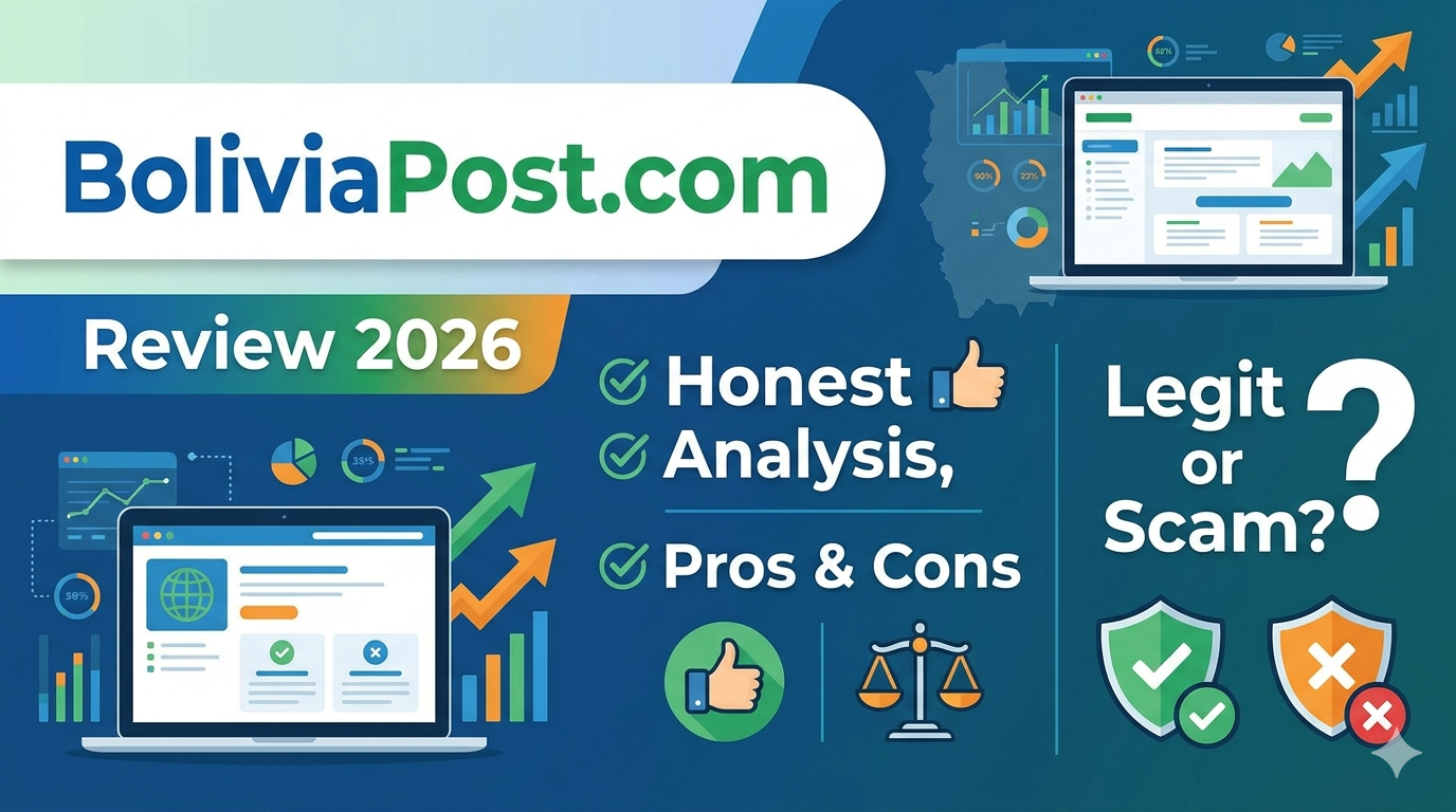 BoliviaPost.com Review 2026 Honest Analysis, Pros & Cons, Legit or Scam?