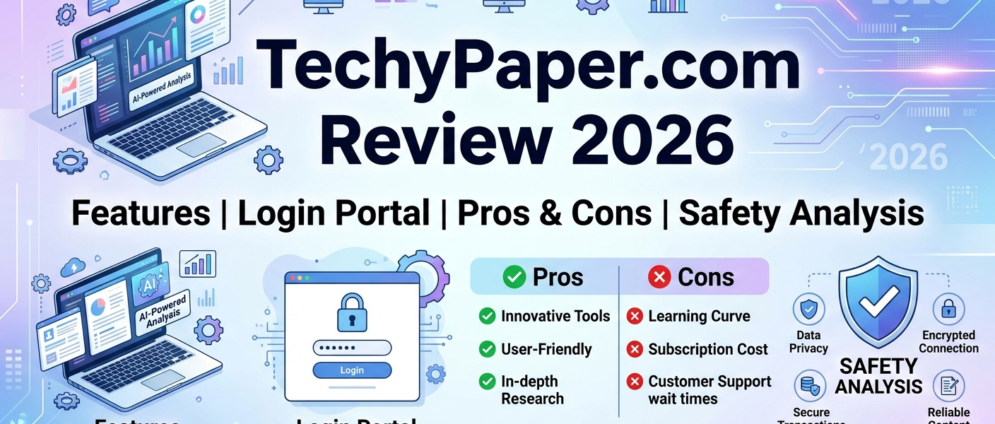 TechyPaper.com Review 2026 Features Login Portal Pros Cons and Safety Analysis